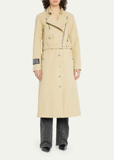 KSUBI Women's Incognito Biker/Trench Coat at Gravity NYC